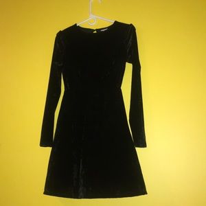 Black Velvet Dress